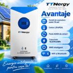 Батарея TTNergy LiFePO4 16 кВт·ч 51.2V 314Ah CAN/RS485 Wi-Fi/BIuetooth