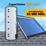 🌞 Colector Solar Pentru Încălzirea Apei Sistem Split 300 Litri Cu Boiler Intern