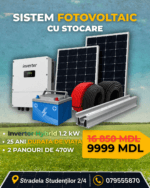 Sistem fotovoltaic OFF-GRID 1,2 kW – energie oriunde ai nevoie! ☀🔋