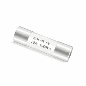 Siguranță fuzibilă DC 1000V 20A pentru cutie de protecție împotriva trăsnetelor  (PV FUSE 10×38)